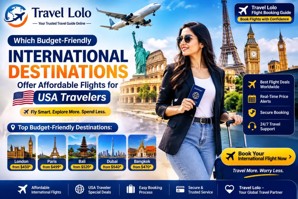budget-friendly international destinations offer affordable flights for USA travelers