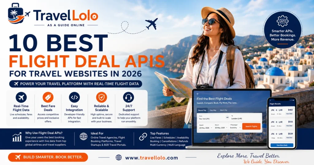 10 best flight deal APIs for travel websites in 2026