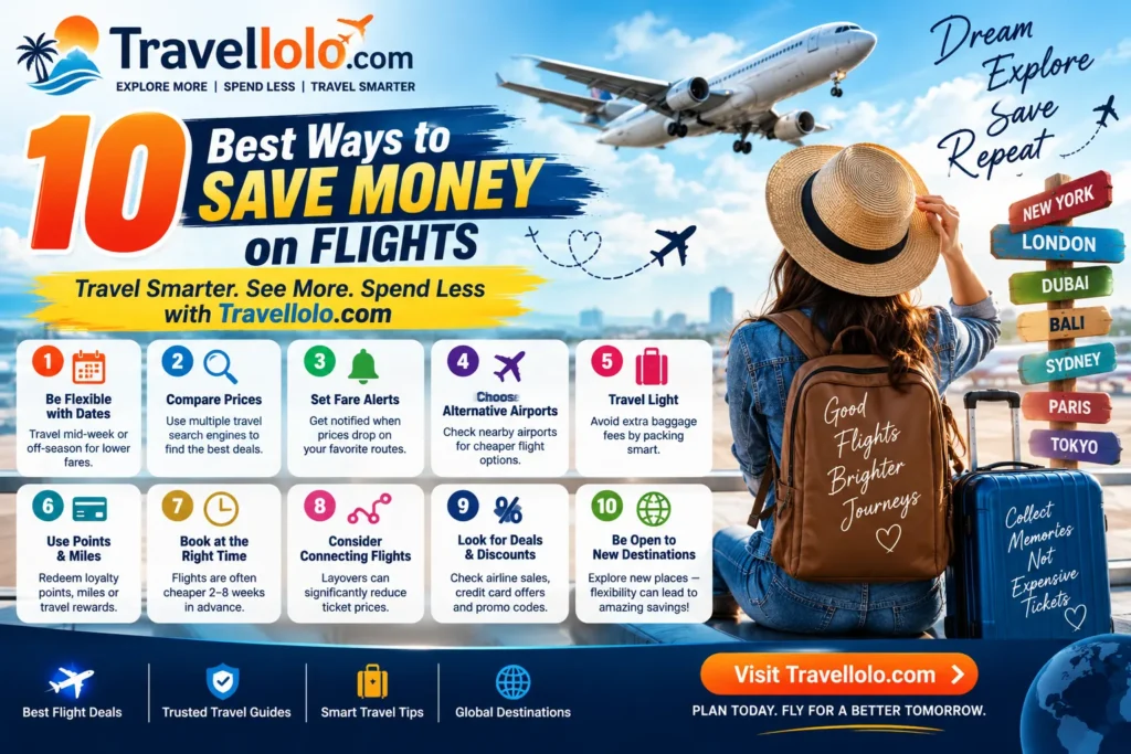 10 Best Ways to Save Money on Flights