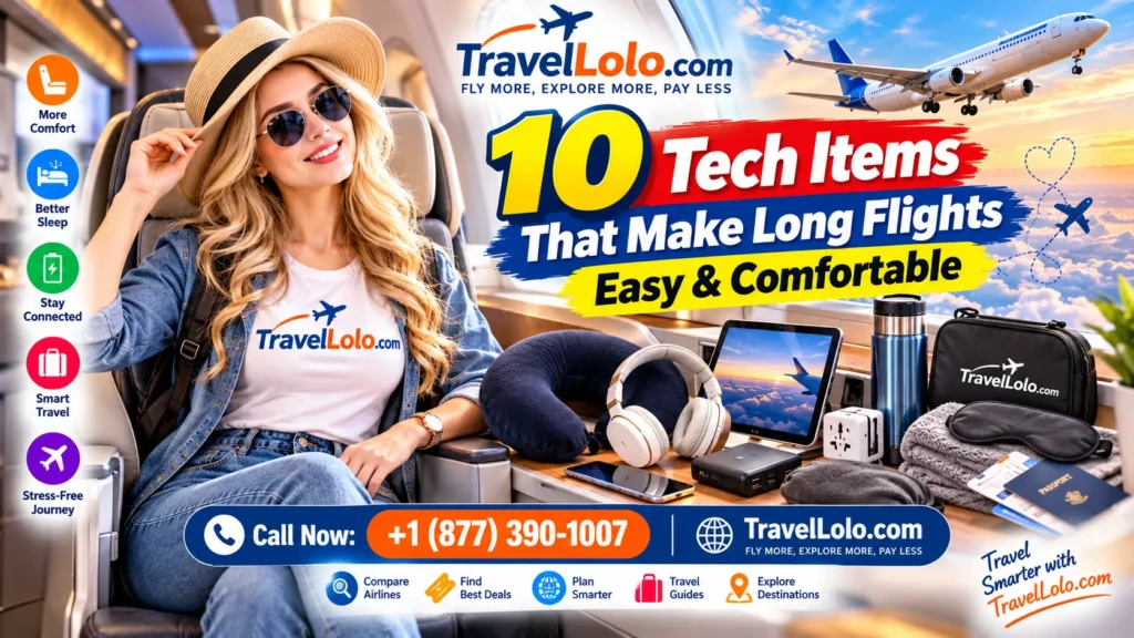 10 Tech Items That Make Long Flights Easy & Comfortable