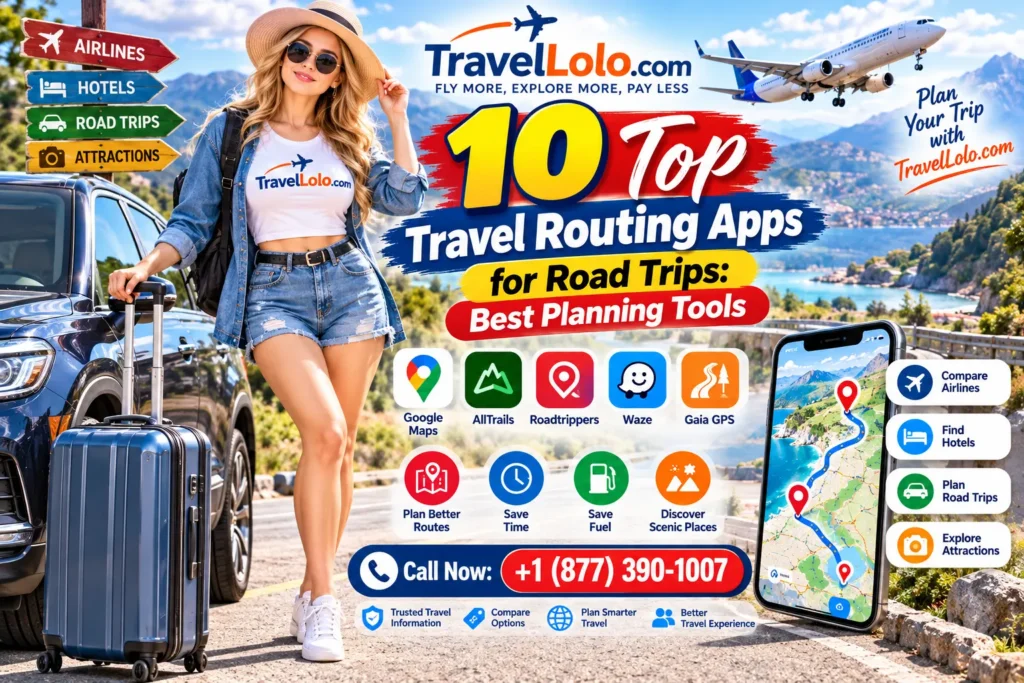 10 Top Travel Routing Apps for Road Trips: Best Planning Tools